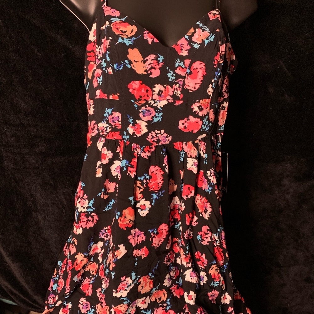 Floral print dress